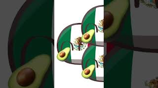 Avocados🥑 from Mexico🇲🇽 countryball [upl. by Nnod]