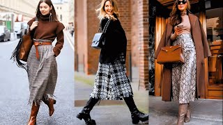 TOP 6 Timeless Skirt Styles to Elevate Your FallWinter Look  Style Over 60 MustHaves [upl. by Eramal497]