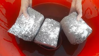 New videoHand made Gritty texture cups crumbling in water shape tub ASMR video 💦💦💤 [upl. by Janek638]