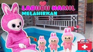 LABUBU HAMIL MELAHIRKAN DI KOLAM RENANG  Drama Jayanti Nav Family [upl. by Ekez]