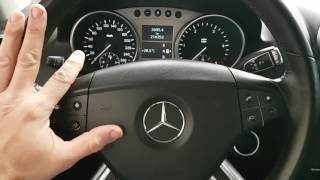 Reset serviço mercedes ML 320  350 [upl. by Nnyleuqaj]