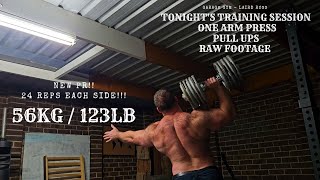 Training Shoulders And Back  RAW Training Footage [upl. by Iadrahc]