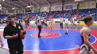 Nolan Savage vs Dominic Angelicchio Greater Latrobe2024 PJW Junior High State Championship CONSI 4 [upl. by Sandra]