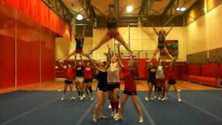 HHS Varsity Cheer Competition Routine 20092010 [upl. by Izak]