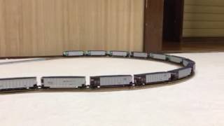 KATO N Scale BNSF Coal Train ／ BNSF鉄道 コールトレイン [upl. by Ahsiekel]