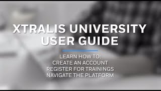 Xtralis University  User Guide [upl. by Ame]