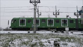 Metropolitana Milano Leonardo amp Revamp MM2 sotto la neve [upl. by Oneida]