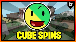 How to get quotTHE CUBE SPINSquot BADGE in FIND THE MARKERS  Roblox [upl. by Hackett831]