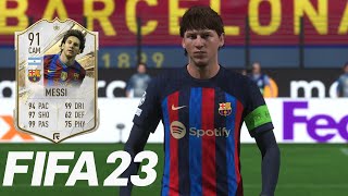 How to Create Young Lionel Messi in FIFA 23 [upl. by Asiil]