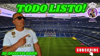 31 de agosto de 2024🚨ULTIMA HORA🚨OBRAS SANTIAGO BERNABÉU Real Madrid 2024 [upl. by Nyral]