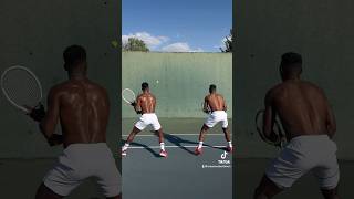 Tennis wall drill 🔥🔥 tenniscourt tennislife tennistime tennisplayer [upl. by Grishilda]