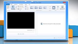 How To Extract Audio from Video Files using Windows® Movie Maker [upl. by Edie]