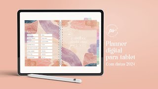 Planner Digital  Planner Shop 2024 [upl. by Zohar]