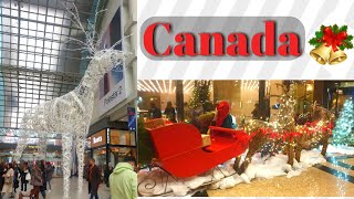 Christmas season in Canada  Tour to Canada  Christmas decoration  Christmas decoration in Canada [upl. by Shamrao]