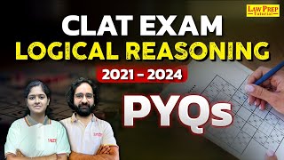 CLAT Exam  Logical Reasoning PYQs 20212024  Logical Reasoning for CLAT 2025 [upl. by Wing]