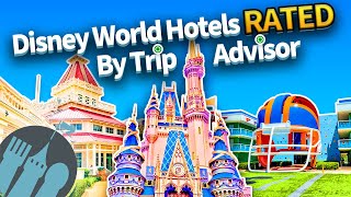 Disney World Hotels Rated By Trip Advisor [upl. by Laamak]