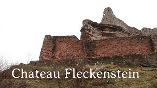 Elsaß  Chateau  Besuch der wunderschönen Burgruine Fleckenstein im Elsaß France [upl. by Eelegna]