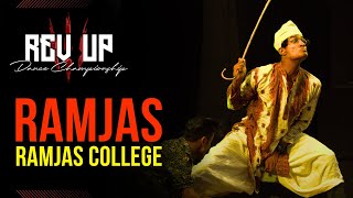 RAMJAS DANCE SOCIETY  REV UP DANCE CHAMPIONSHIP [upl. by Norabel]