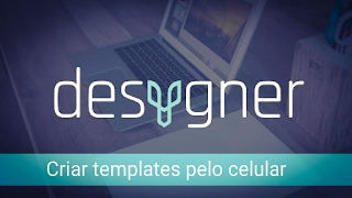 Criar Template Pelo Celular com Desygner [upl. by Pandolfi338]