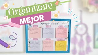 ✅💡¿Cómo puedo organizarme mejor DIY  ⭐ Tips de organización ⭐ [upl. by Inahteb]