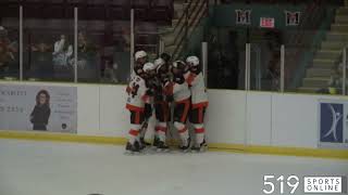 GOJHL  St Catharines Falcons vs Fort Erie Meteors [upl. by Gebhardt502]