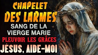 Chapelet des LARMES de SANG de la VIERGE MARIE🙏Très Puissante Prière pleuvoir les GRÂCES [upl. by Gracie]