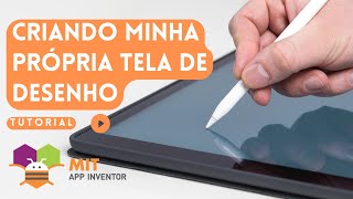 Tutorial Avançado Desenhe e Salve com o App Inventor [upl. by Nylatsirk725]