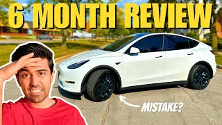 Tesla Model Y Brutally HONEST 6 Month Review [upl. by Grata]