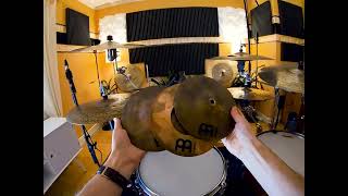 Benny Greb 8quot Crasher Hats Meinl [upl. by Ardnahc390]