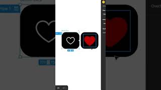 How to animate in figma figmashorts figma figmatutorial prototyping [upl. by Dweck27]