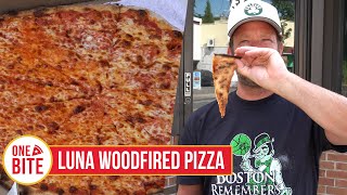 Barstool Pizza Review  Luna Woodfired Pizza Naugatuck CT presented by Mugsy Jeans [upl. by Florette]