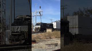 Norfolk Southern Crossing The Cordele Diamond South [upl. by Dorothee]