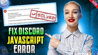 How To Fix Discord Javascript Error [upl. by Lutero]