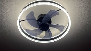 AHAWILL Fandelier Ceiling Fans with Lights REVIEW [upl. by Cornelie]