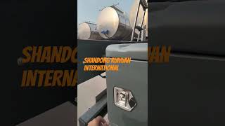 Chemical liquid hauling tank semi trailer  Ruiyuan international trailer automobile trucking [upl. by Gelhar]