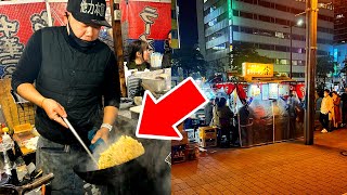 They come from ALL OVER to eat at this food stand Yatai [upl. by Iffar]