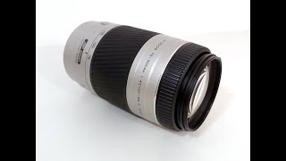 MINOLTA AF 75300mm F4556 D Telephoto Auto Focus Lens [upl. by Ameyn338]