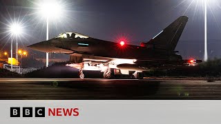 US and UK carry out fresh strikes on Houthi targets in Yemen  BBC News [upl. by Ikeda]