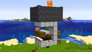 GRANJA DE HIERRO PARA POBRES  MINECRAFT 1211 [upl. by Cortney925]