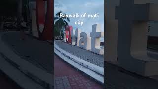 Mati city baywalk [upl. by Ettenyar907]