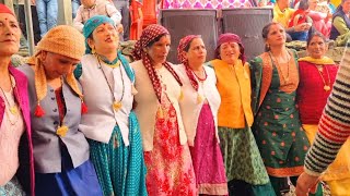 Himachali Nati  Himachali Pahari Natti  dance SarajiGamers [upl. by Karyl]