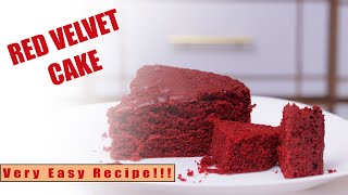 How to Bake a Red Velvet Cake Very Easy Recipe [upl. by Pearlman]