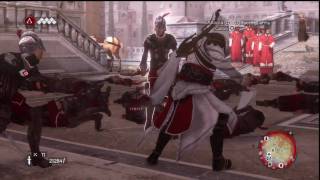 Assassins Creed Brotherhood ITA16 Evasione da Castel SantAngelo [upl. by Assilim]