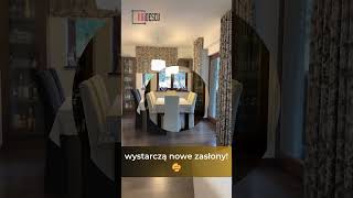 Zasłony do salonu  szybka metamorfoza wnętrza zaslony app [upl. by Rosenstein]