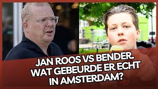 Jan Roos vs Bender over de ISRAËLISCHE voetbalsupporters in Amsterdam Wat gebeurde er echt [upl. by Naujtna]