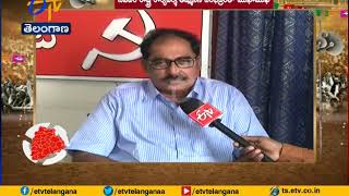 CPM State Secretary Tammineni Veerabhadram Interview  Over CPM  CPI Alliance [upl. by Yetti784]