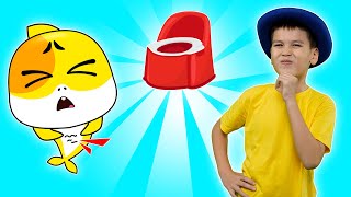 Stomach Ache  Need A Potty  Potty Training Kids Songs And Nursery Rhymes [upl. by Takara856]