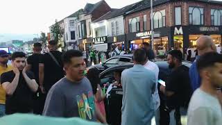 14 August celebration 2022 wilmslow road Manchester 💚🤍🫶🏻🇵🇰 [upl. by Aihtniroc]