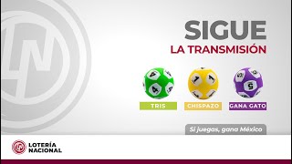 Sorteo Chispazo Clásico 10928 Tris Clásico 33327 y Gana Gato 2778 [upl. by Fokos]