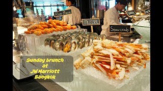 Sunday brunch at JW Marriott Bangkok [upl. by Carter]